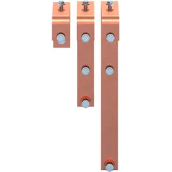 ABB STRIEBEL & JOHN ZX2616 CU-Schiene 50x10 mm, VBS für XT6 3P, Kupferschiene, lose Lieferung