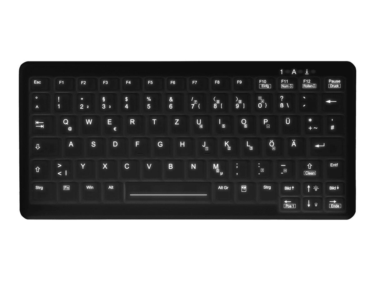 ContourDesign Active Key AK-C4110 Tastatur AK-C4110F-US-B/GE