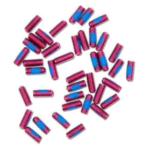 Crankbrothers Stamp/Mallet/5050/Double Shot 3 Pin Kit, 8mm (VE/40), pink (52566557)