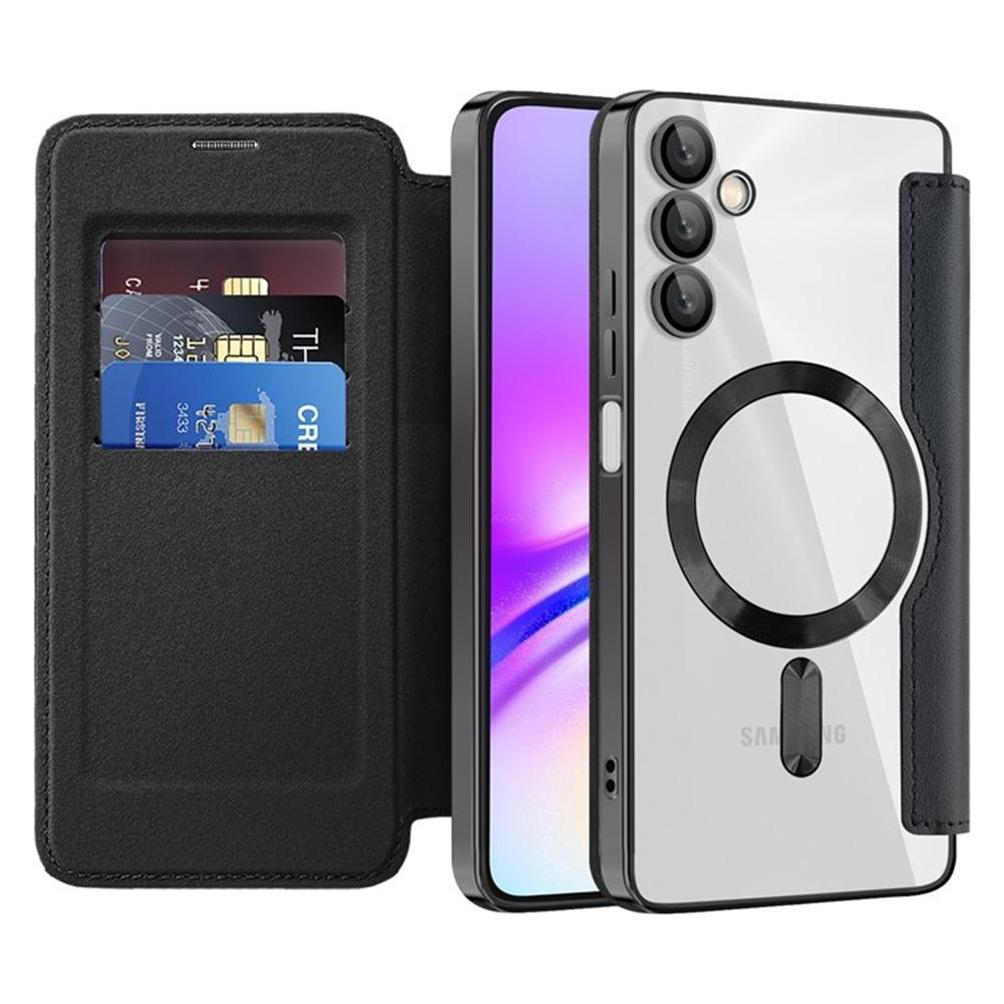 Techsuit - SmartMag Book Case - Samsung Galaxy A05s - Black (Samsung Galaxy A05s) (59432651)