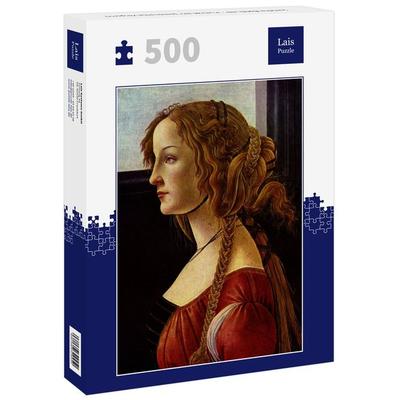 Lais Puzzle Sandro Botticelli - Porträt der Simonetta Vespucci 500 Teile