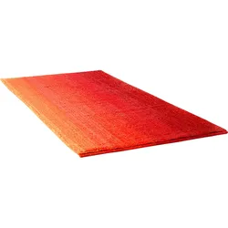 Dyckhoff Bio-Badteppich Colori rot WC-Vorlage 55 x 65 cm