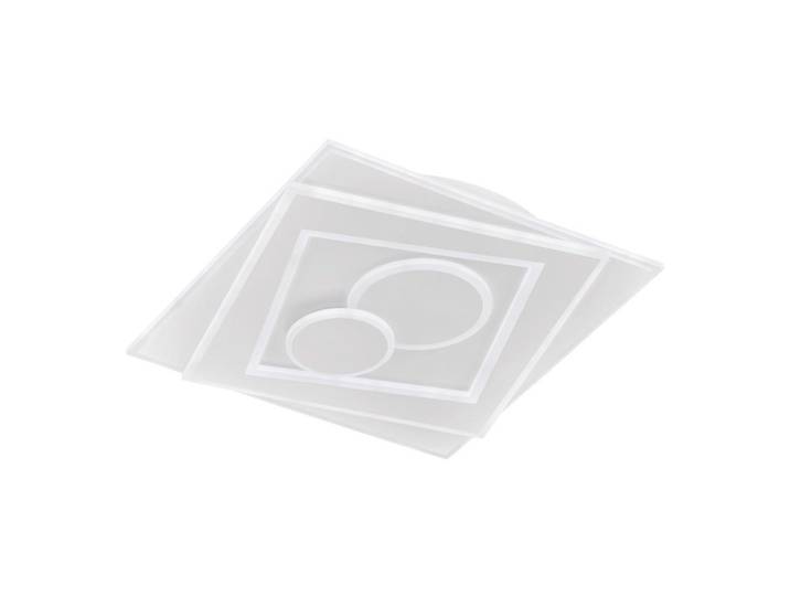 Fischer & Honsel Led-Deckenleuchte Ratio, Weiß, Metall, 50.2 cm, 3-fach schaltbar, Lampen & Leuchten, LED Beleuchtung, LED-Deckenleuchten