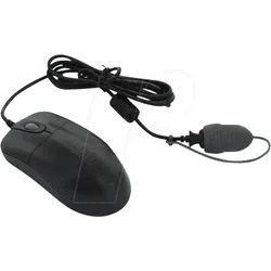 SILVER STORM SW - Maus (Mouse), Kabel, USB, IP68, desinfizierbar, schwarz