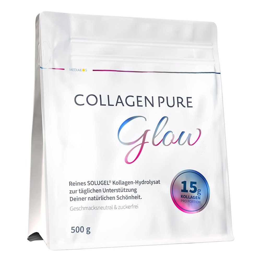 Mediakos GmbH Collagen Pure Glow 100% Reines Kollagen Pulver 19430832