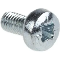 RS PRO, Schrauben, Blechschrauben Flachkopf Kreuz M3x6