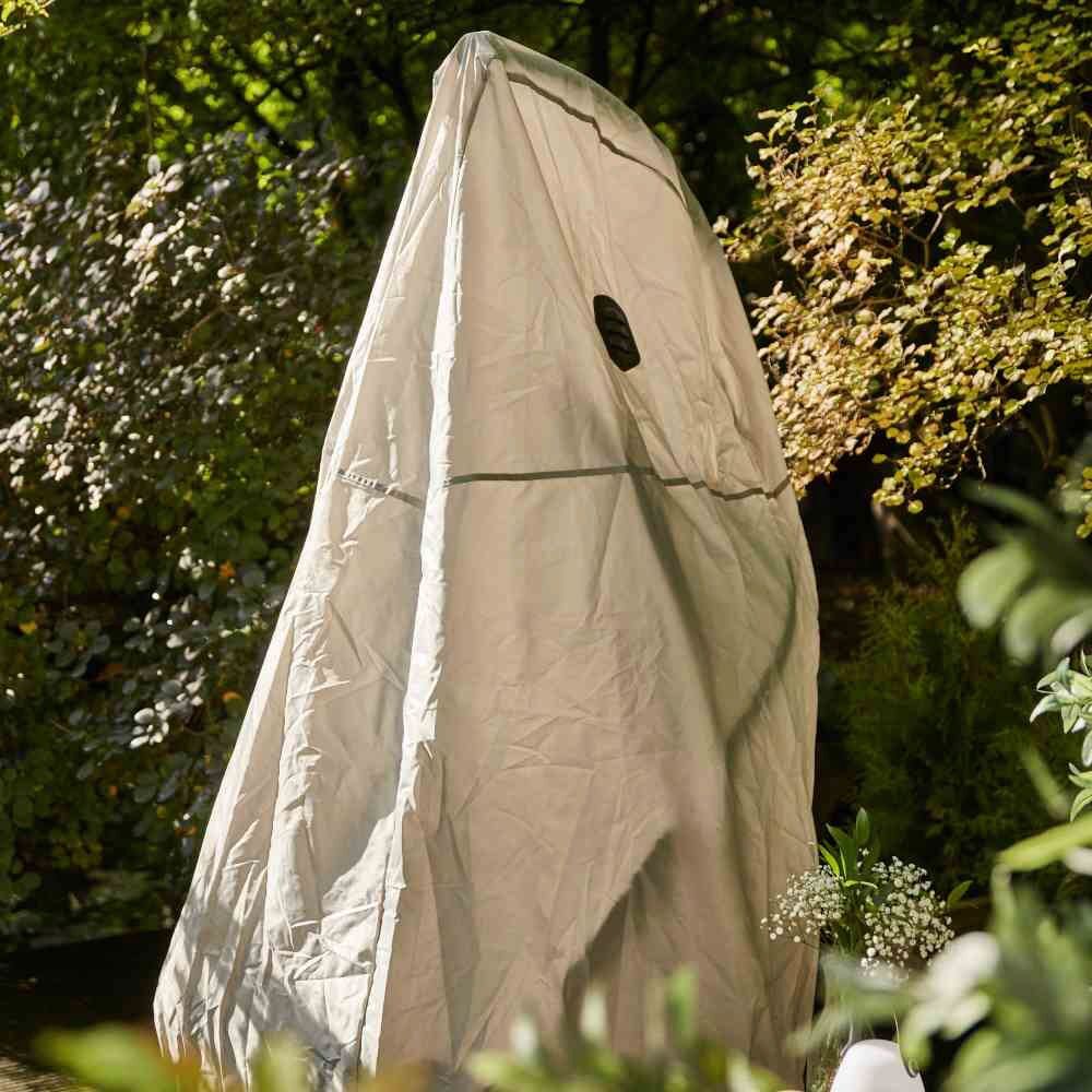 Gartenmöbel-Schutzhülle SIENA GARDEN "YOBAYA", grau, H:203cm L:115cm, Polyester, Planen