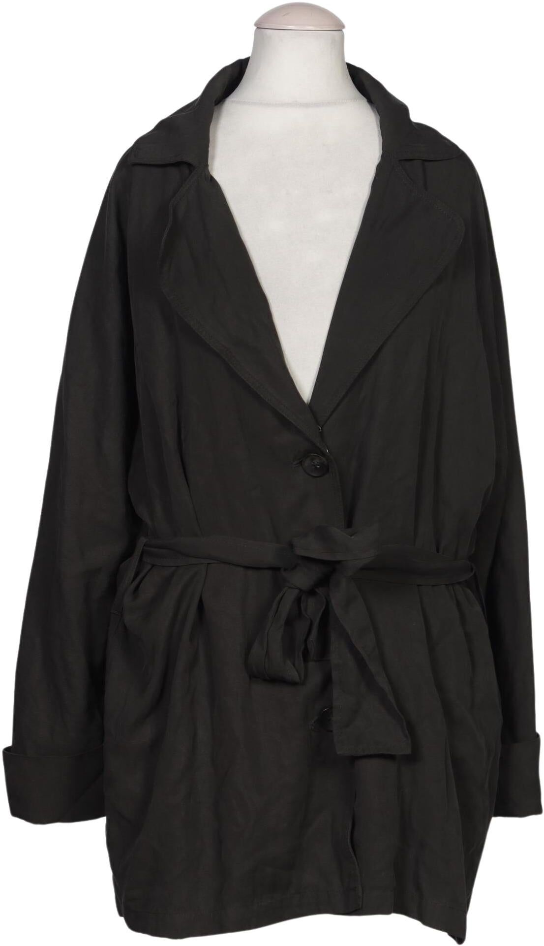 American Vintage Damen Mantel, Schwarz, Gr. S, Lyocell - Second Hand
