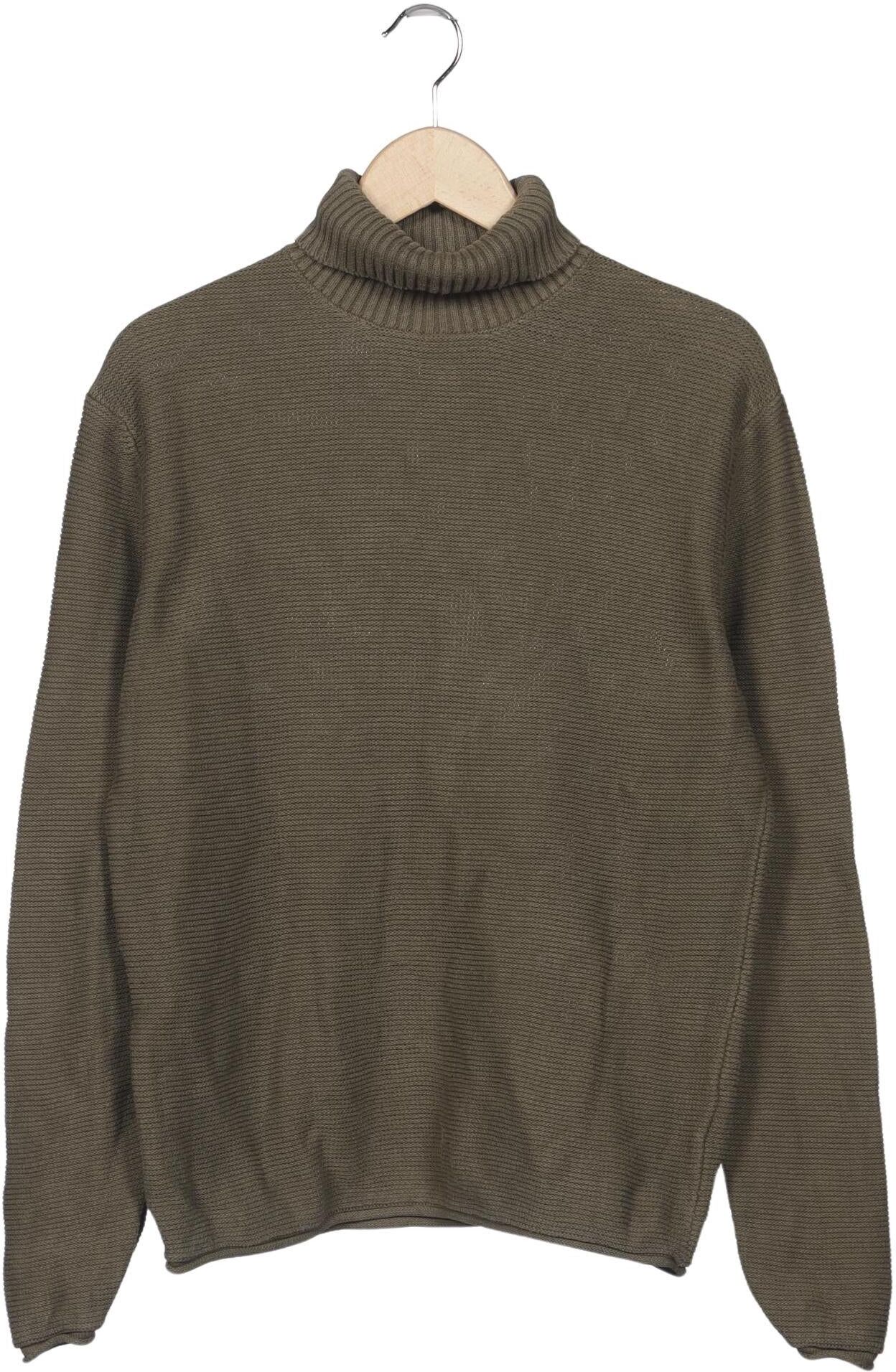 Review Herren Pullover, Grün, Gr. M, Baumwolle - Second Hand