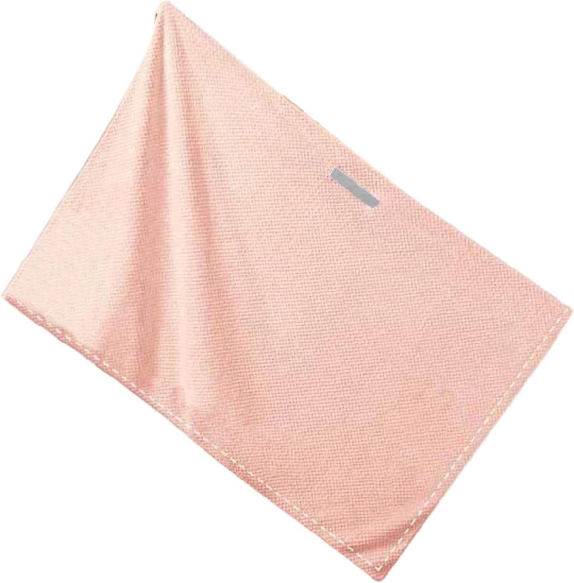 Super absorberende microvezel haarwikkel voor volwassenen - Roze - 60 x 100 cm
