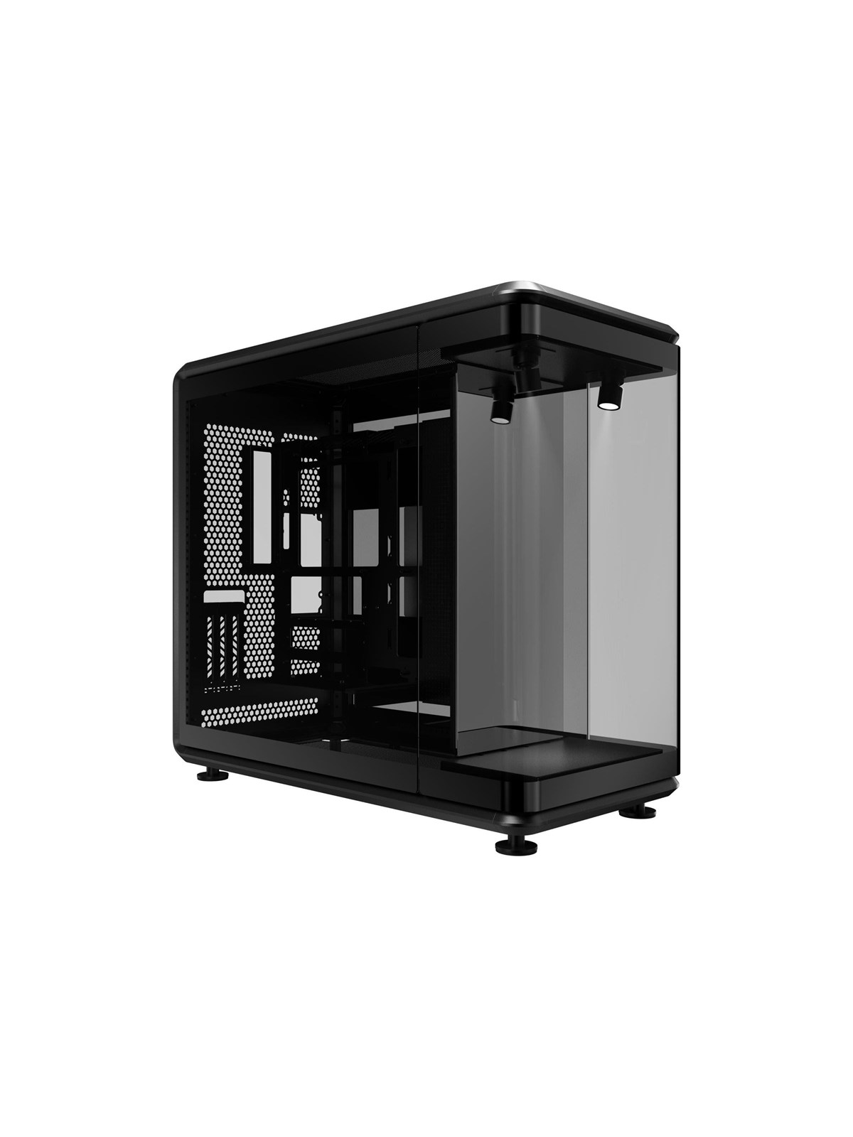 Cooler Master MasterFrame 360 Panorama - Gehäuse - Tower - Schwarz
