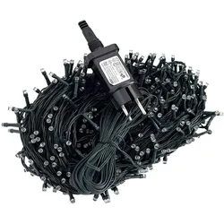 Mojawo, Lichterkette, 500er LED-Lichterkette warmweiss (60 m)