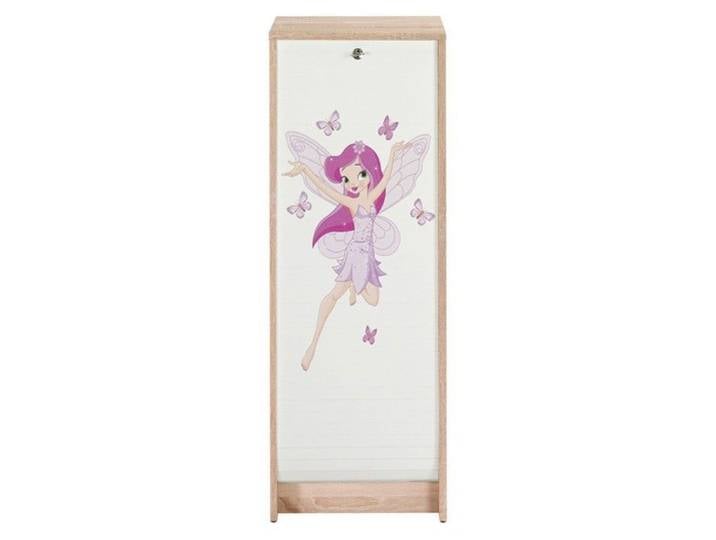 Classeur à Rideau - Fée - 217 - Chêne - 5 Étagères - Fermeture à clé