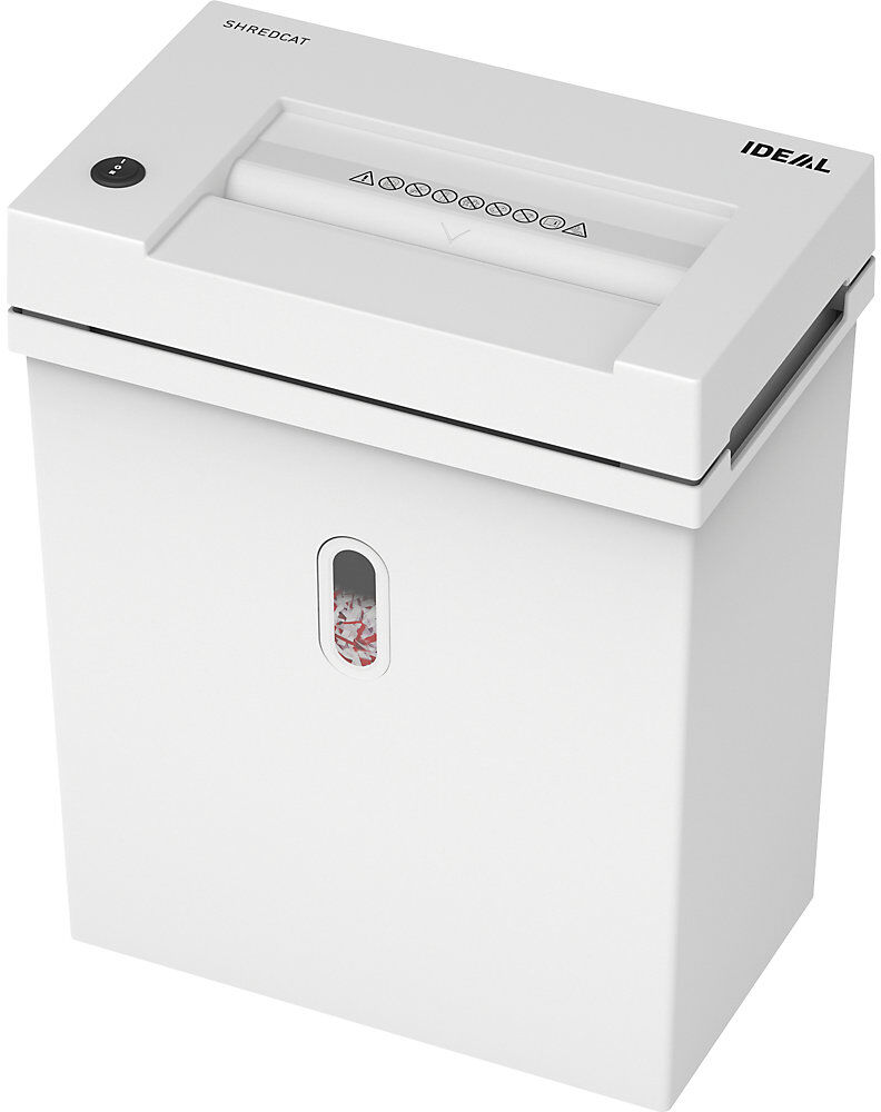 Aktenvernichter Shredcat 8200, Behältervolumen 21 l, 4 mm IDEAL