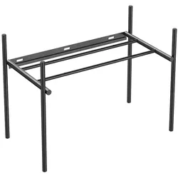 VitrA Ersatzteil Equal Fußrahmenelement zu Halbhochschrank Schwarz Matt,6615038YP 6615038YP