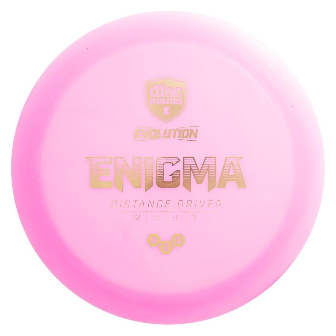Discmania Discgolf Distance Driver NEO ENIGMA Evolution 12/5/-1/2 Yellow (ST851DM377805Y)
