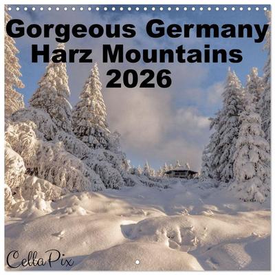 Gorgeous Germany Harz Mountains 2026 (Wall Calendar 2026 12 × 12 Inch) CALVENDO 12 Month Wall Calendar