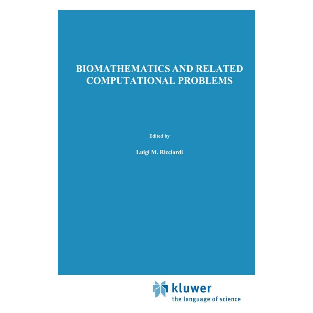 Springer Biomathematics and Related Computational Problems (Englisch, Softcover, L. M. Ricciardi) (55533849)