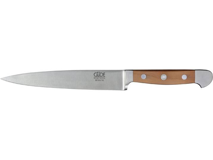 Güde Messer Solingen Filetiermesser Güde Alpha Filiermesser 18cm, Birnenholz