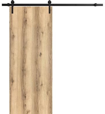 SARTODOORS Planum 0010 Walnut Wood Sliding Barn Door