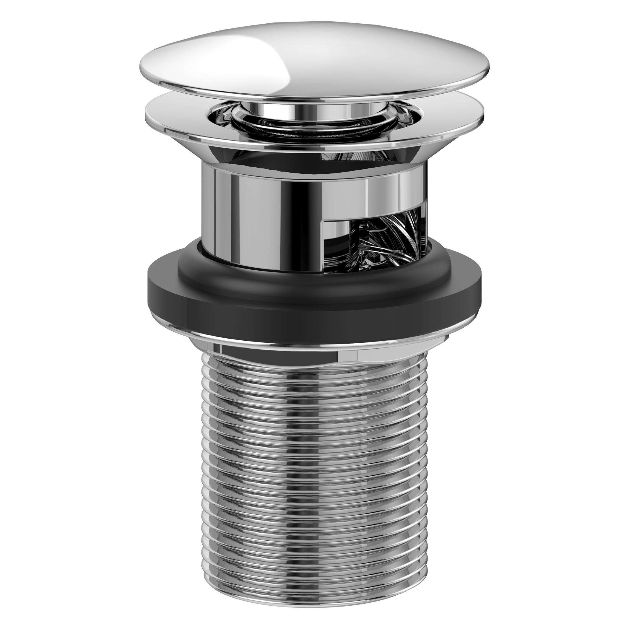 Villeroy & Boch V&B Push-Open Ablaufgarnitur Universal Taps und Fittings, 64x99x64mm chrom chrom (TVP00000301061)