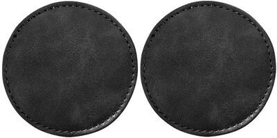United Premium Anti Slip Car Cup Holder Coasters Luxury Interior Protection Set black