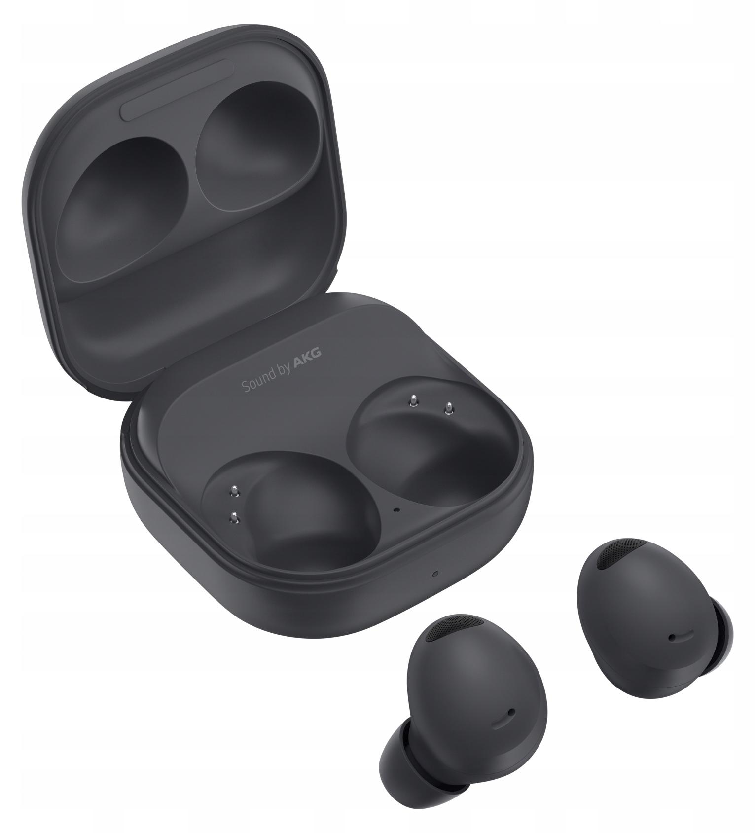 Graphitfarbene kabellose In-Ear-Kopfhörer Samsung Galaxy Buds 2 Pro R510