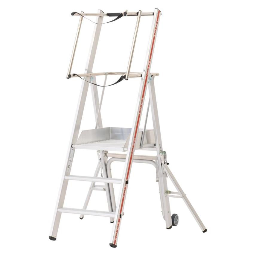Hymer-Leitern Plattformleiter 8383 ProTect C (Plattformleiter, 186 cm) (838303)