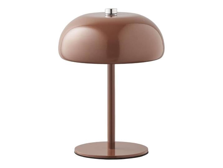 Anja Lampe De Table Rechargeable Marron.