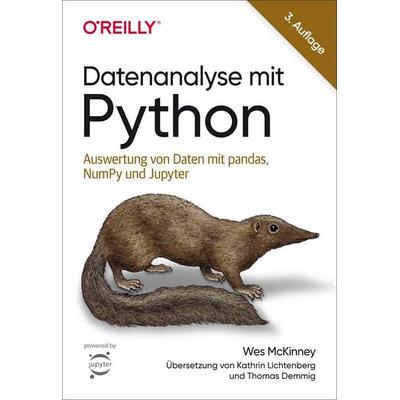 Datenanalyse mit Python, Taschenbuch von Wes McKinney, O'Reilly; 978-3-96009-211-7