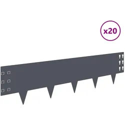 vidaXL, Rasenkante, Garten-Umrandungen (100 cm)