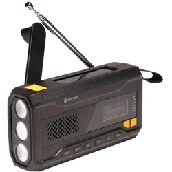 Denver SCD-2033 (DAB, DAB+, FM, Bluetooth), Radio, Schwarz, Gelb