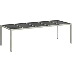 vidaXL, Gartentisch + Balkontisch, Dea (250 x 100 x 75 cm)