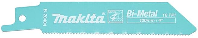 Makita Lame Recipro BIM 100/18Z (B-20404) Accessoires d'origine du système Makita : Lame Recipro BIM 100/18Z avec le numéro d'article : B-20404 Le con (B-20404)