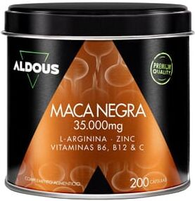Aldous Maca Negra Complex 200 Caps