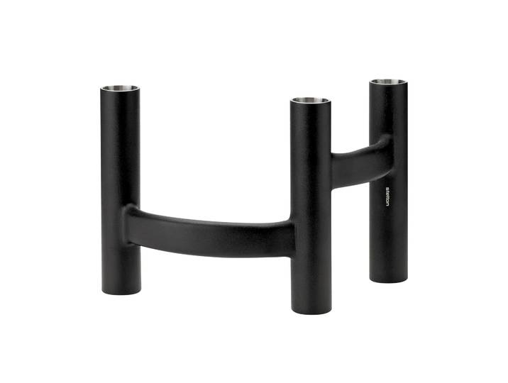 Stelton Bougeoir à trois bras Ora Noir