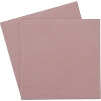 Minus Pad 8 - 100x 100x 0,5 mm, Wärmeleitpads rosa, 2 Stück