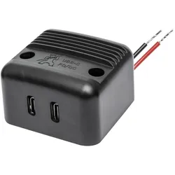 ProCar, Fahrzeug Werkzeug, Aufbau-Power USB-C Doppelsteckdose PD/QC max 2x 30 W 12 V, 24 V