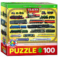 eurographics Puzzle - Züge - 100 Teile 301224