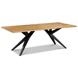 Musterring Esstisch Tamina 220 x 100 cm Holz Eiche Charakter