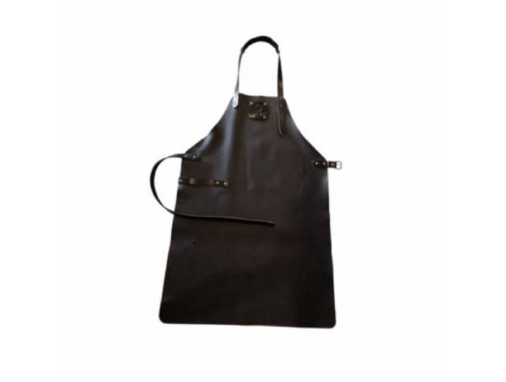 Ofyr - Tablier De Cuisine Leather Apron Black