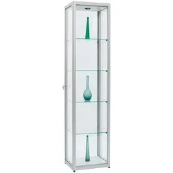 Glasvitrine 50 x 50 x 200 cm abschließbar