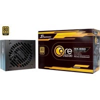 CORE GX-650-V2 650W, PC-Netzteil schwarz, 1x 12-Pin High Power GPU, 2x PCIe, Kabalmanagement, 650 Watt