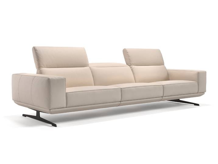 Designer Leder 3-Sitzer Sofa XXL MERANO Hochwertig Sofa