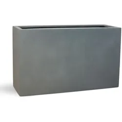 Polystone Raumteiler für Bepflanzungen 100 x 35 x 60 cm grau