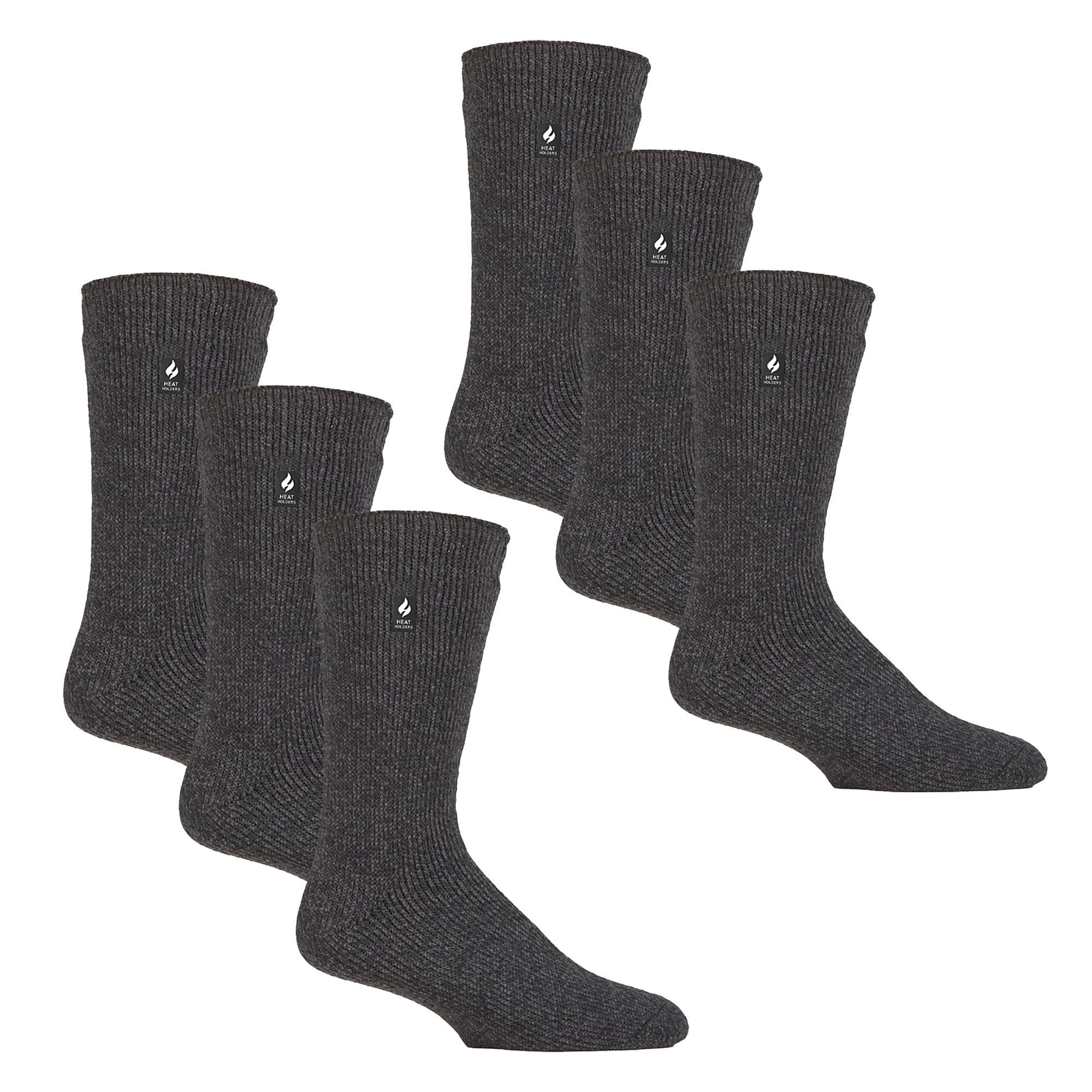 6 Paar Herren Original Dicke Winterthermosocken für kaltes Wetter