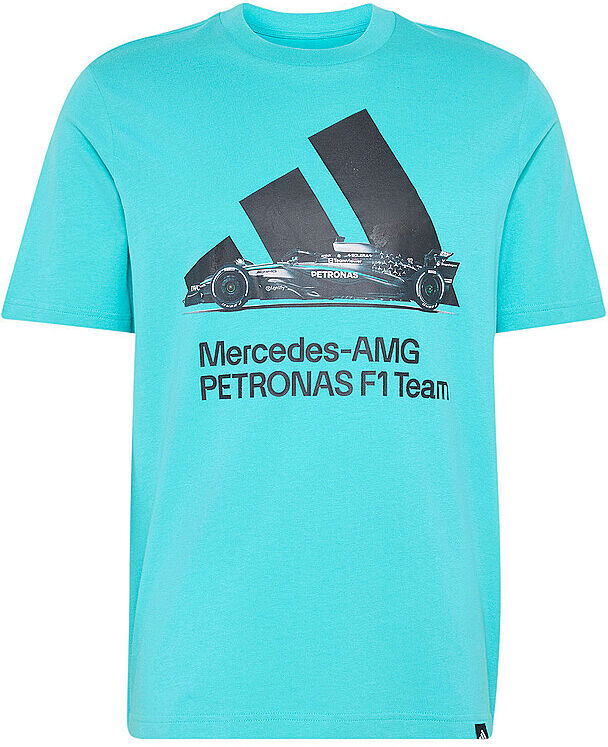 Adidas Herren T-Shirt Mercedes AMG Petronas Formula1 Team Graphic türkis   S M