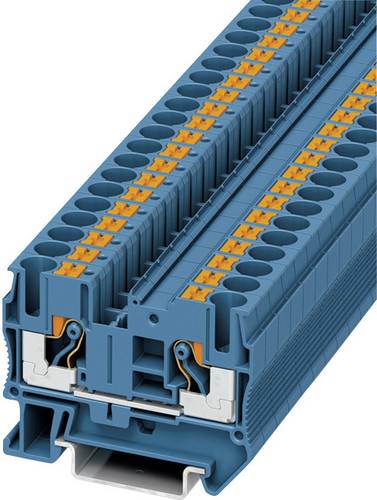 Phoenix Contact 3211819 Durchgangsklemme 8.2mm Schnellanschluss Blau
