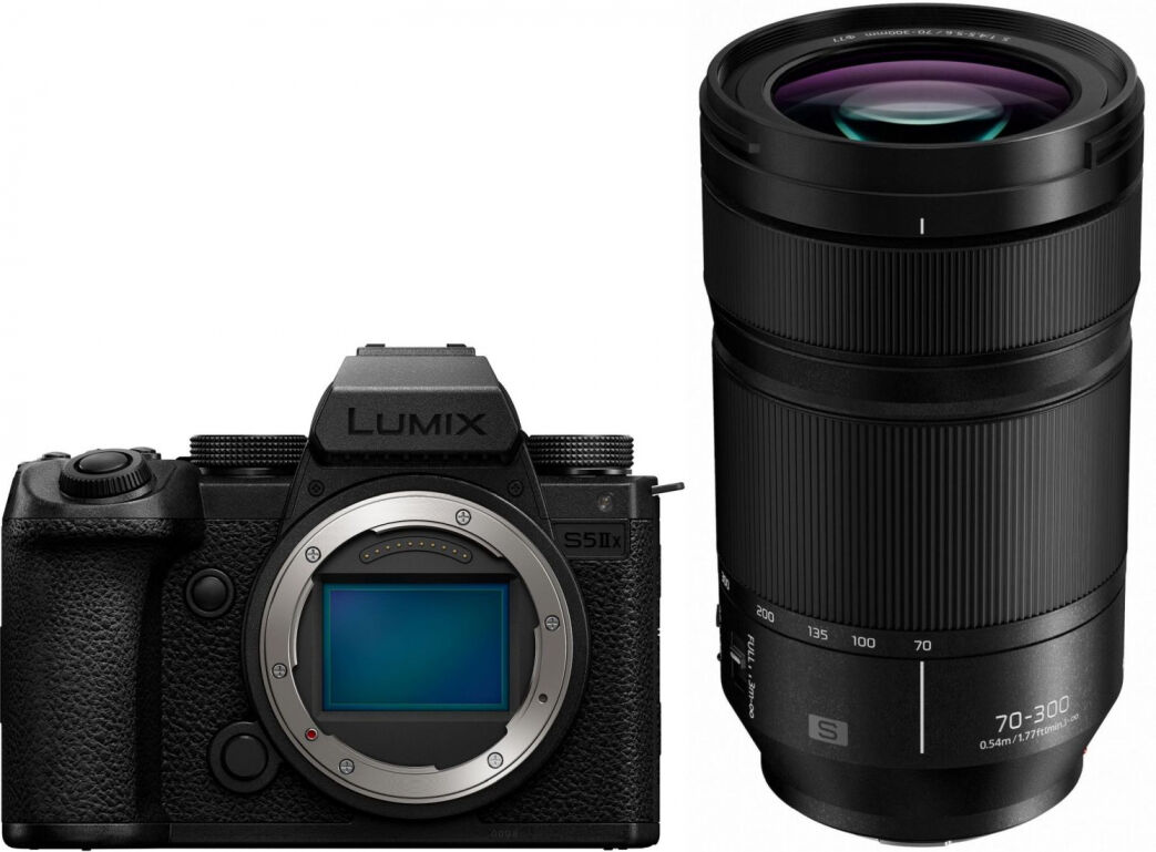 Panasonic DC-S5 II X + Panasonic Lumix S 70-300mm f4,5-5,6 O.I.S   300,00EUR Remise Lumix