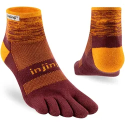 Injinji Unisex Trail Midweight Mini-Crew orange